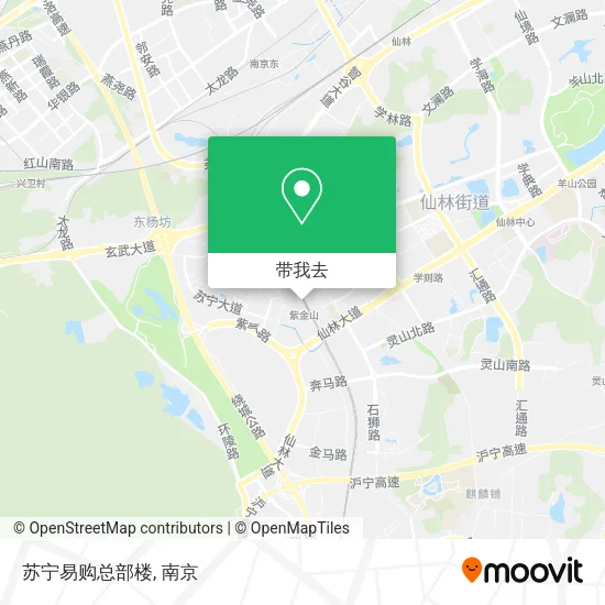 苏宁易购总部楼地图