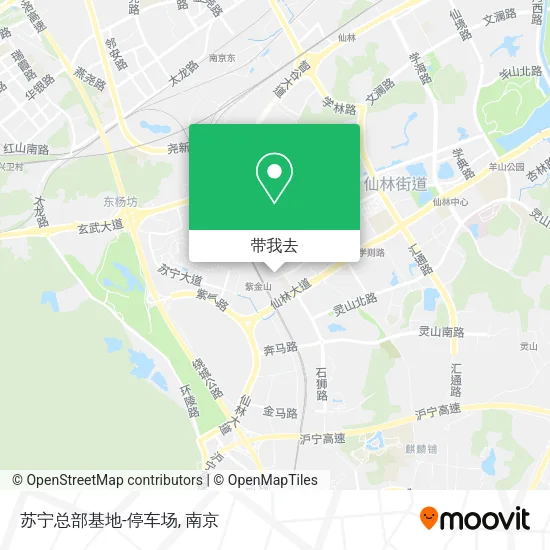 苏宁总部基地-停车场地图