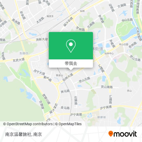 南京温馨旅社地图