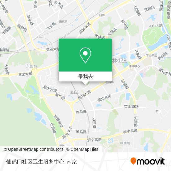 仙鹤门社区卫生服务中心地图