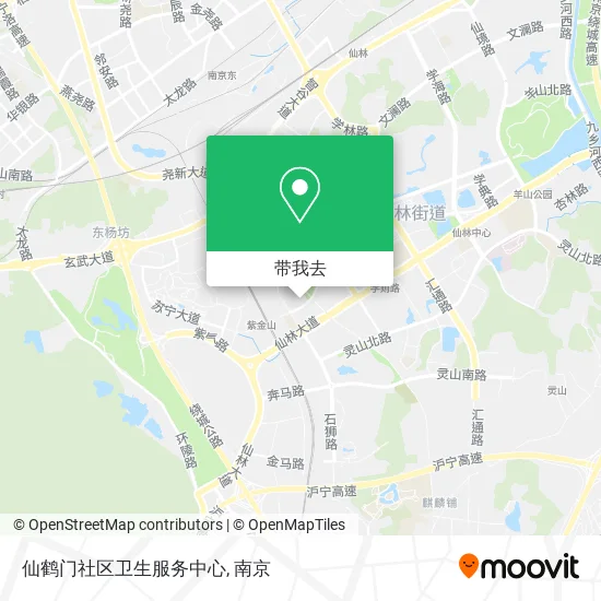 仙鹤门社区卫生服务中心地图