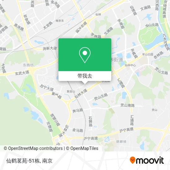仙鹤茗苑-51栋地图