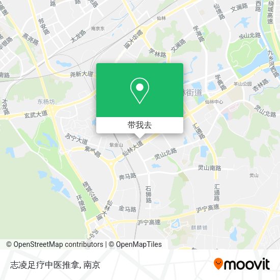 志凌足疗中医推拿地图