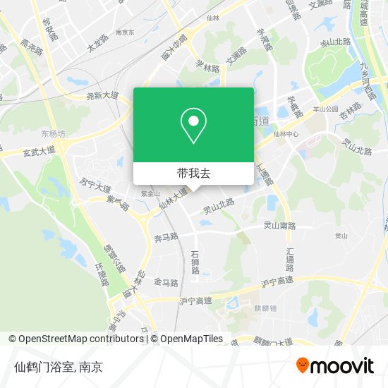 仙鹤门浴室地图
