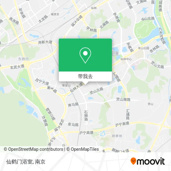 仙鹤门浴室地图