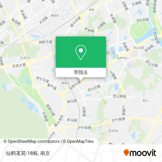 仙鹤茗苑-18栋地图