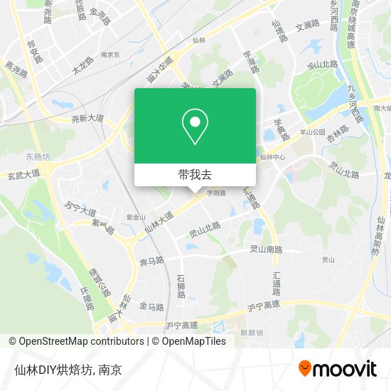 仙林DIY烘焙坊地图