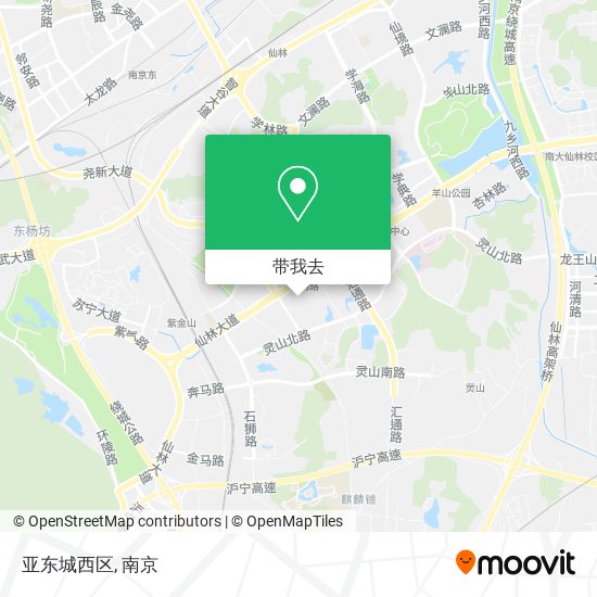 亚东城西区地图