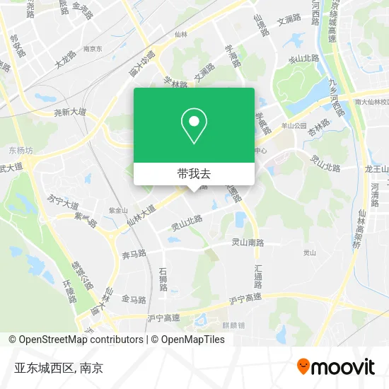 亚东城西区地图