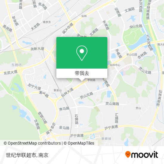 世纪华联超市地图