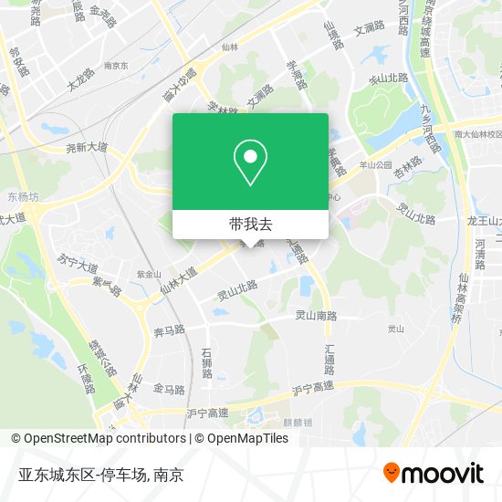 亚东城东区-停车场地图