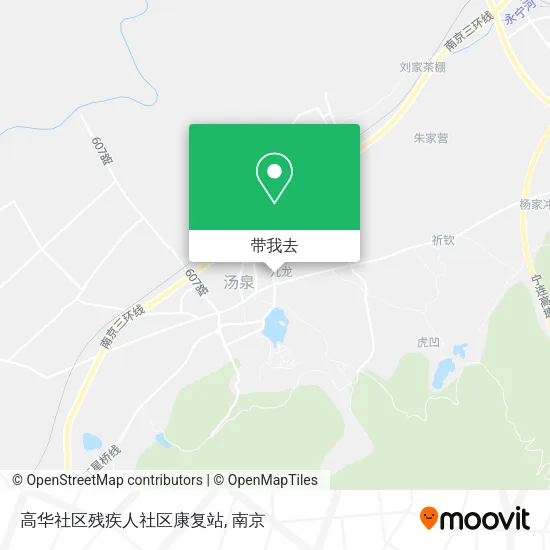 高华社区残疾人社区康复站地图