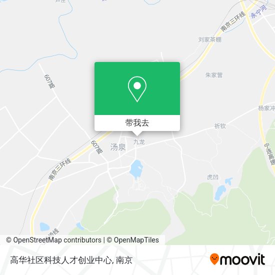 高华社区科技人才创业中心地图