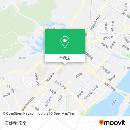 石佛寺地图