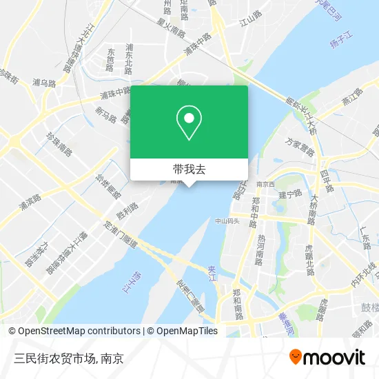 三民街农贸市场地图