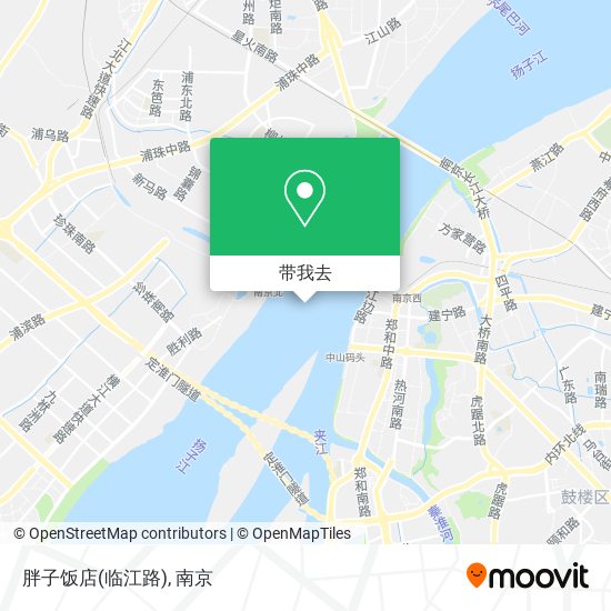 胖子饭店(临江路)地图