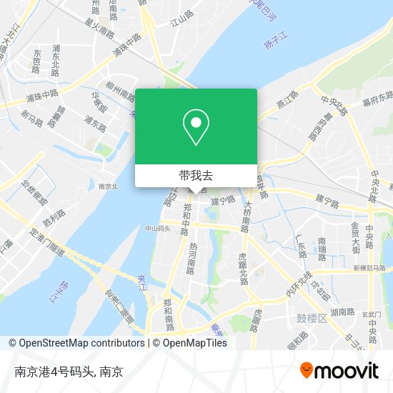 南京港4号码头地图