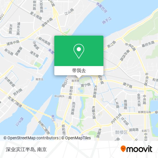 深业滨江半岛地图