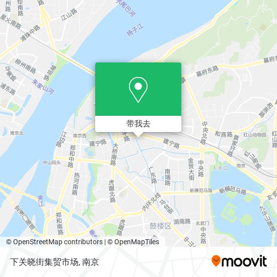 下关晓街集贸市场地图