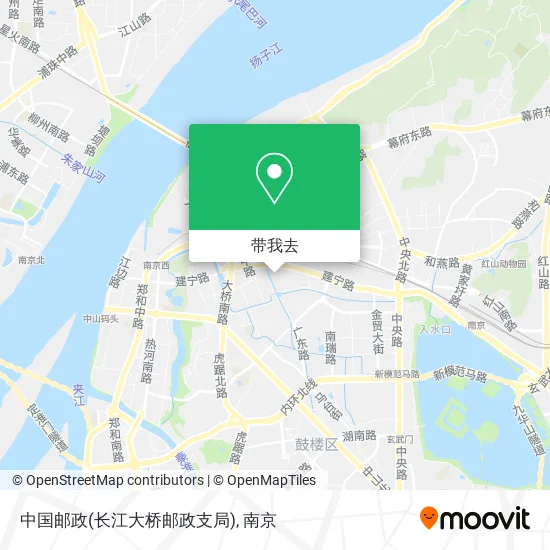 中国邮政(长江大桥邮政支局)地图