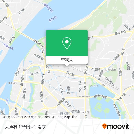 大庙村-17号小区地图
