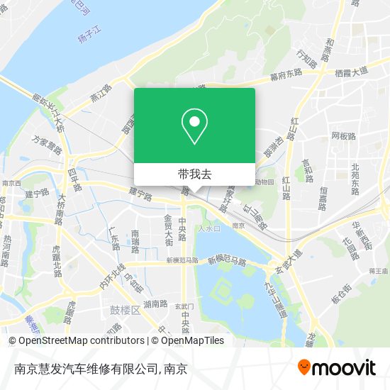 南京慧发汽车维修有限公司地图