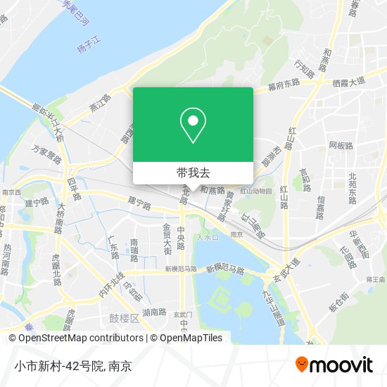 小市新村-42号院地图