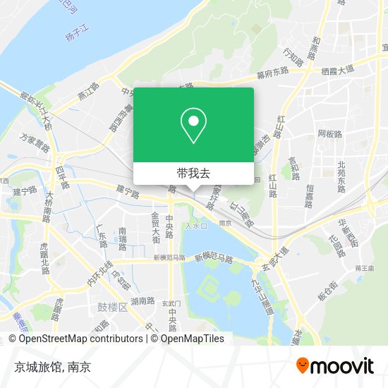 京城旅馆地图