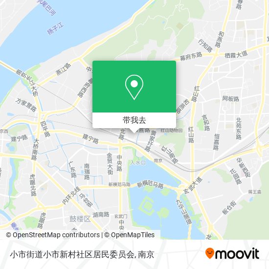 小市街道小市新村社区居民委员会地图