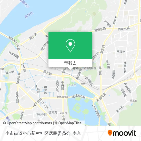 小市街道小市新村社区居民委员会地图