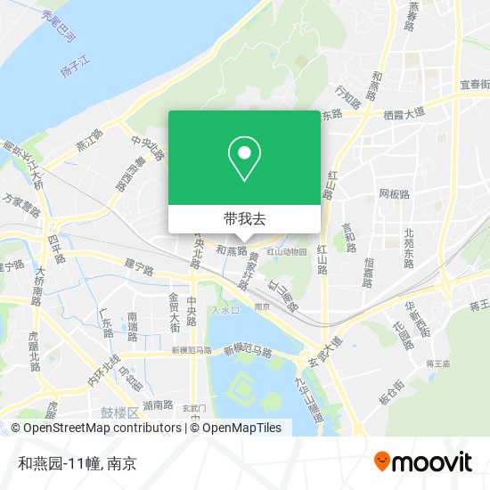 和燕园-11幢地图