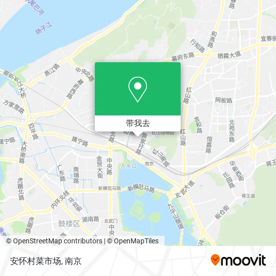 安怀村菜市场地图