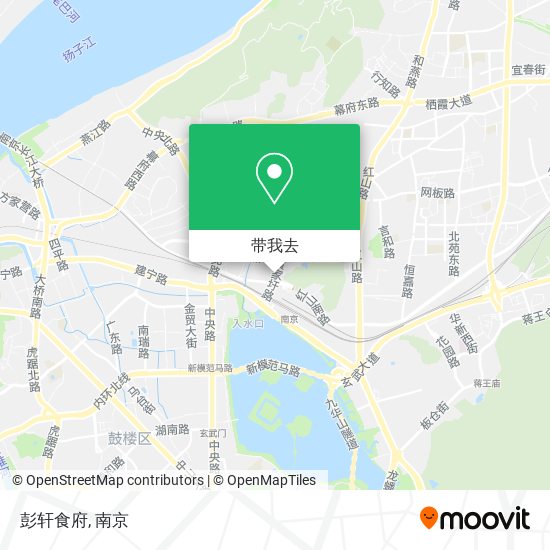 彭轩食府地图