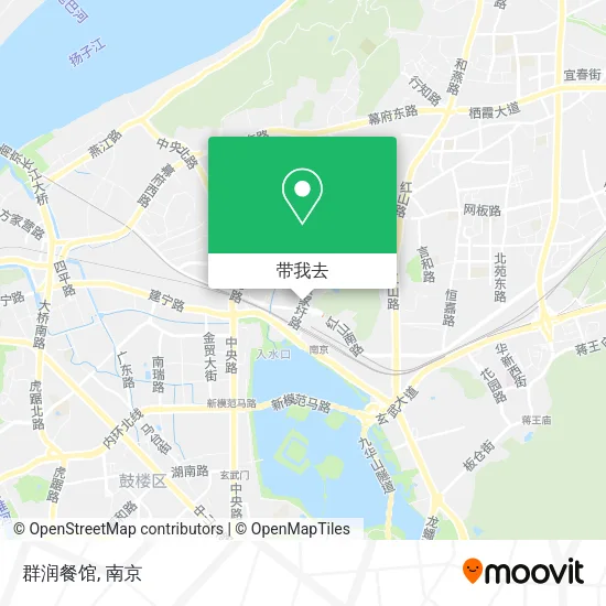 群润餐馆地图