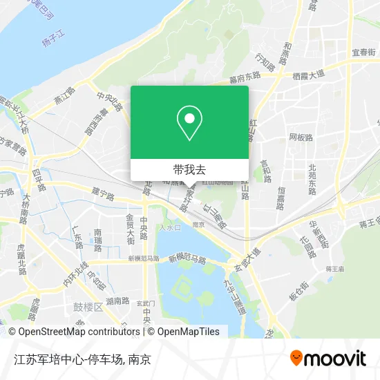 江苏军培中心-停车场地图