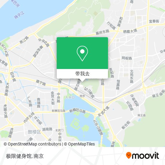极限健身馆地图