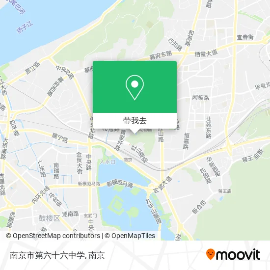 南京市第六十六中学地图