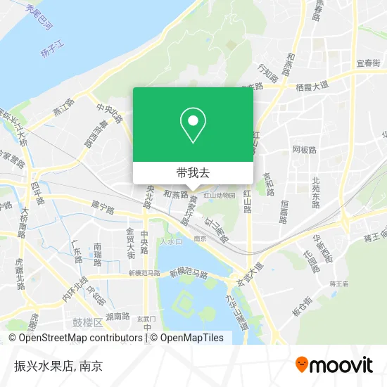 振兴水果店地图