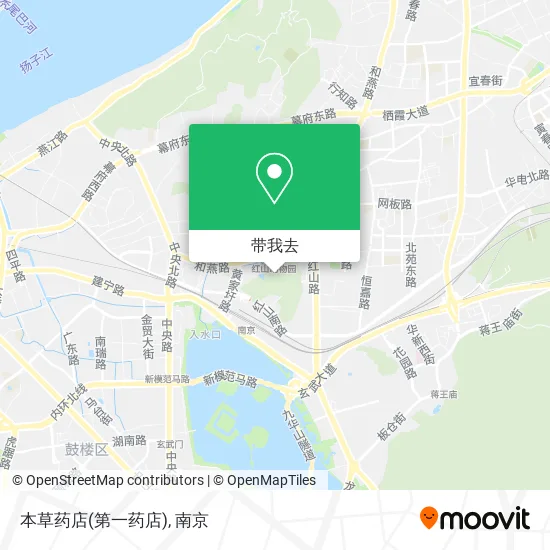 本草药店(第一药店)地图