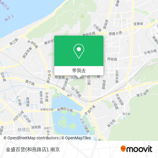 金盛百货(和燕路店)地图