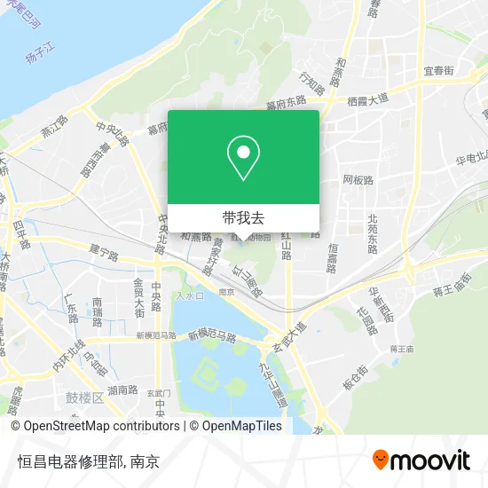恒昌电器修理部地图