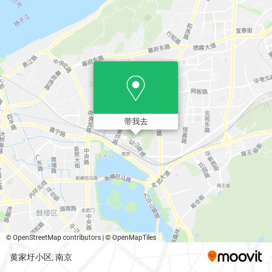 黄家圩小区地图