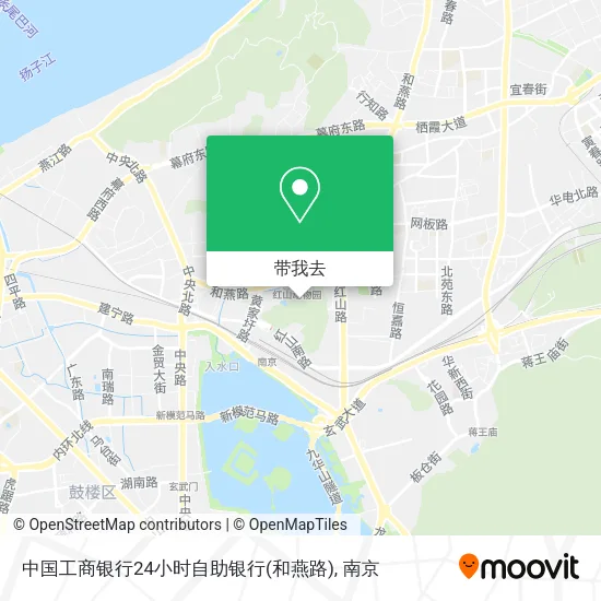 中国工商银行24小时自助银行(和燕路)地图