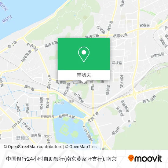中国银行24小时自助银行(南京黄家圩支行)地图