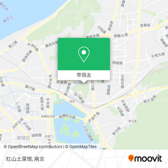 红山土菜馆地图