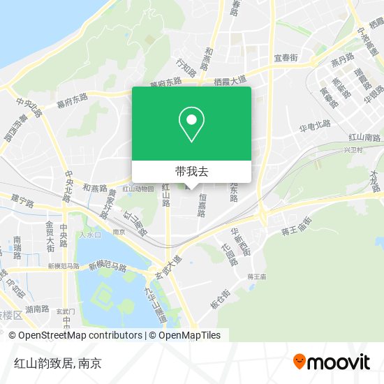 红山韵致居地图