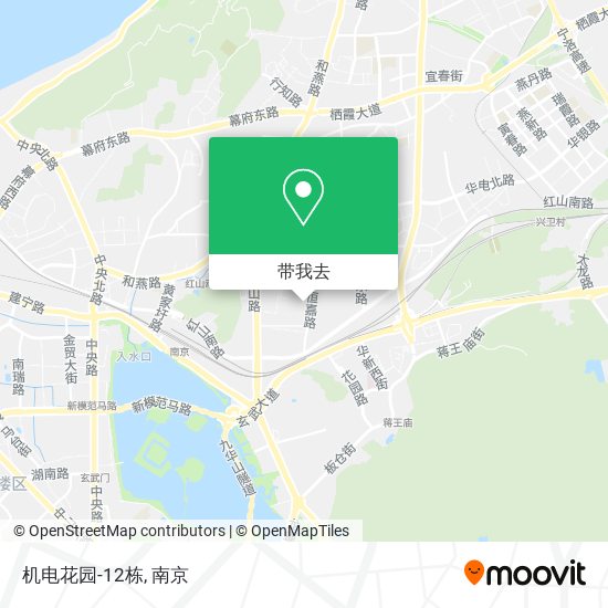 机电花园-12栋地图