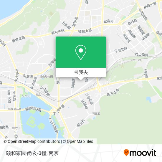 颐和家园·尚玄-3幢地图