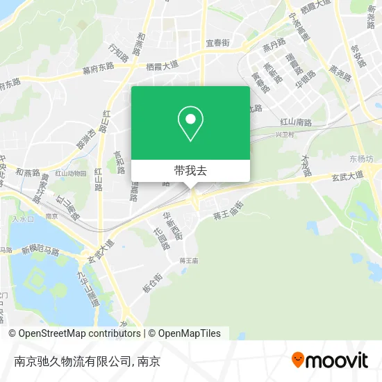 南京驰久物流有限公司地图