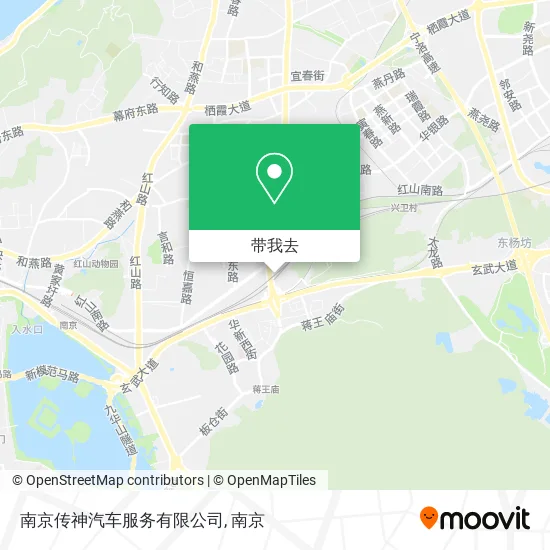 南京传神汽车服务有限公司地图
